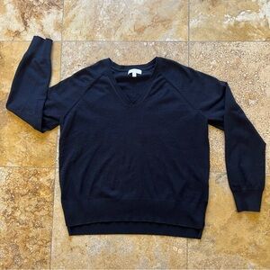 P.J. Salvage Black V-Neck Sweater